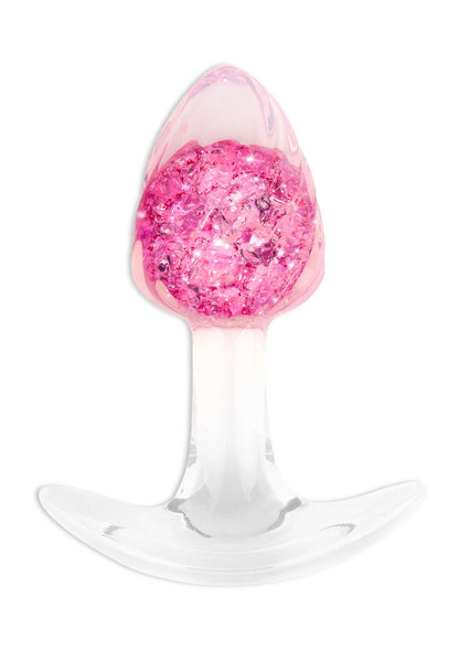 Beste vandaag nog: Crystal Butt Plug Small by ToyJoy Anal Play - bij Happytoys Sexshop: online sex shop for Feeling Happy & Easy 😊 - Default Title - 10600 - PINK