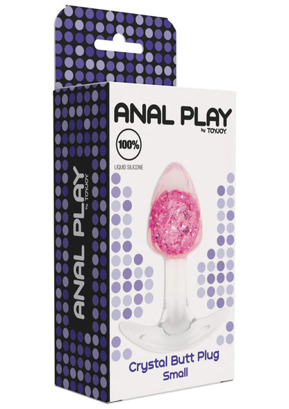 Beste vandaag nog: Crystal Butt Plug Small by ToyJoy Anal Play - bij Happytoys Sexshop: online sex shop for Feeling Happy & Easy 😊