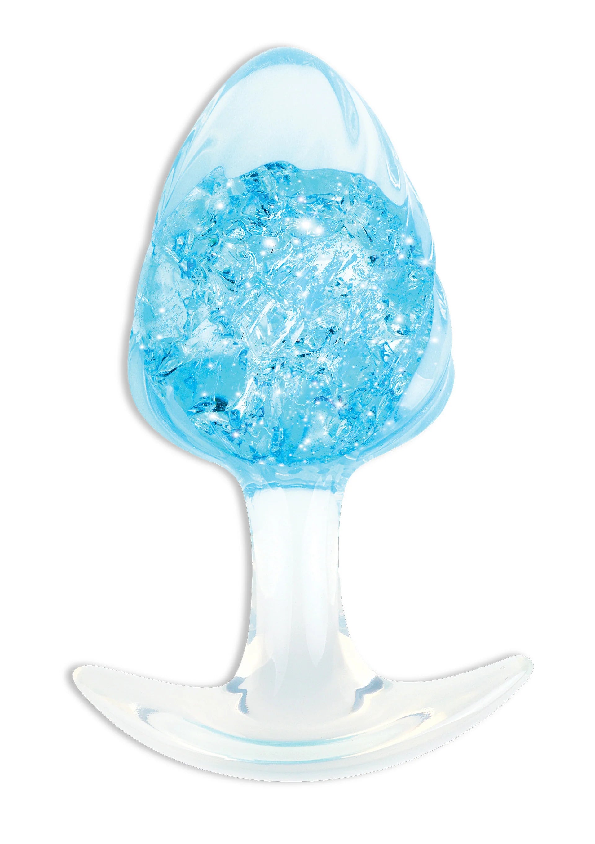 Beste vandaag nog: Crystal Butt Plug Large by ToyJoy Anal Play - bij Happytoys Sexshop: online sex shop for Feeling Happy & Easy 😊 - Default Title - 10602 - BLUE