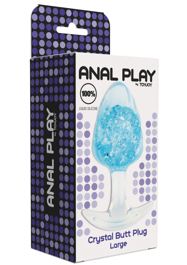 Beste vandaag nog: Crystal Butt Plug Large by ToyJoy Anal Play - bij Happytoys Sexshop: online sex shop for Feeling Happy & Easy 😊