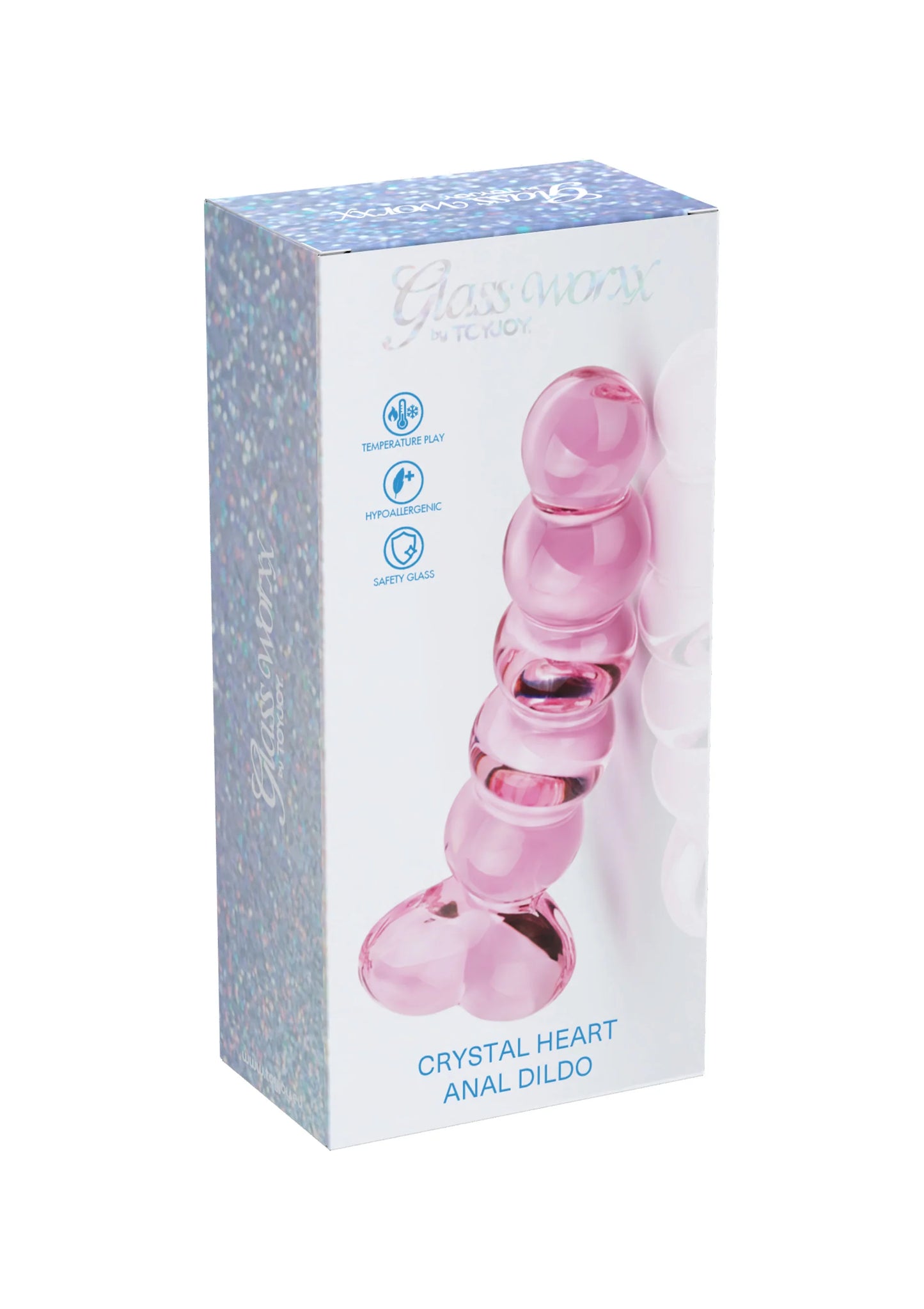 Beste vandaag nog: Crystal Heart Anal Dildo - bij Happytoys Sexshop: online sex shop for Feeling Happy & Easy 😊