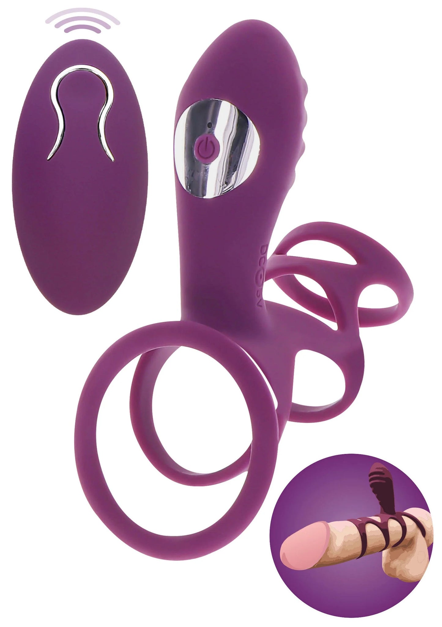 Halo Halo C-Ring Sleeve by ToyJoy Happiness