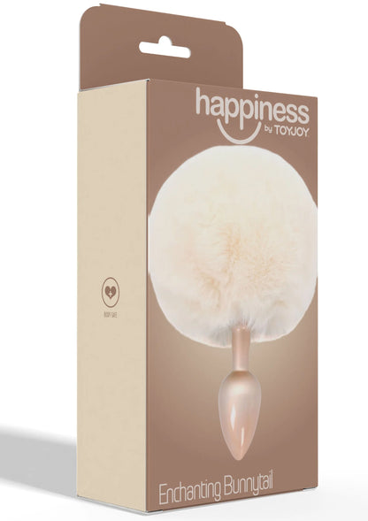Beste vandaag nog: Happiness Enchanting Bunnytail Buttplug White by Toyjoy - bij Happytoys Sexshop: Toys for Feeling Happy & Easy 😊