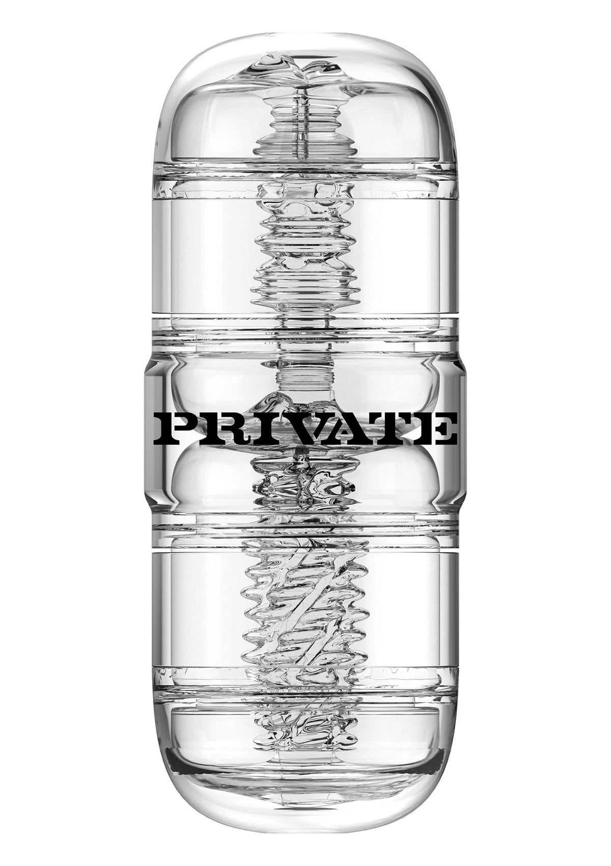 Beste vandaag nog: Clear Shot Double Masturbator by Private - bij Happytoys Sexshop: Toys for Feeling Happy & Easy 😊 - Default Title - 10803 - CLEAR