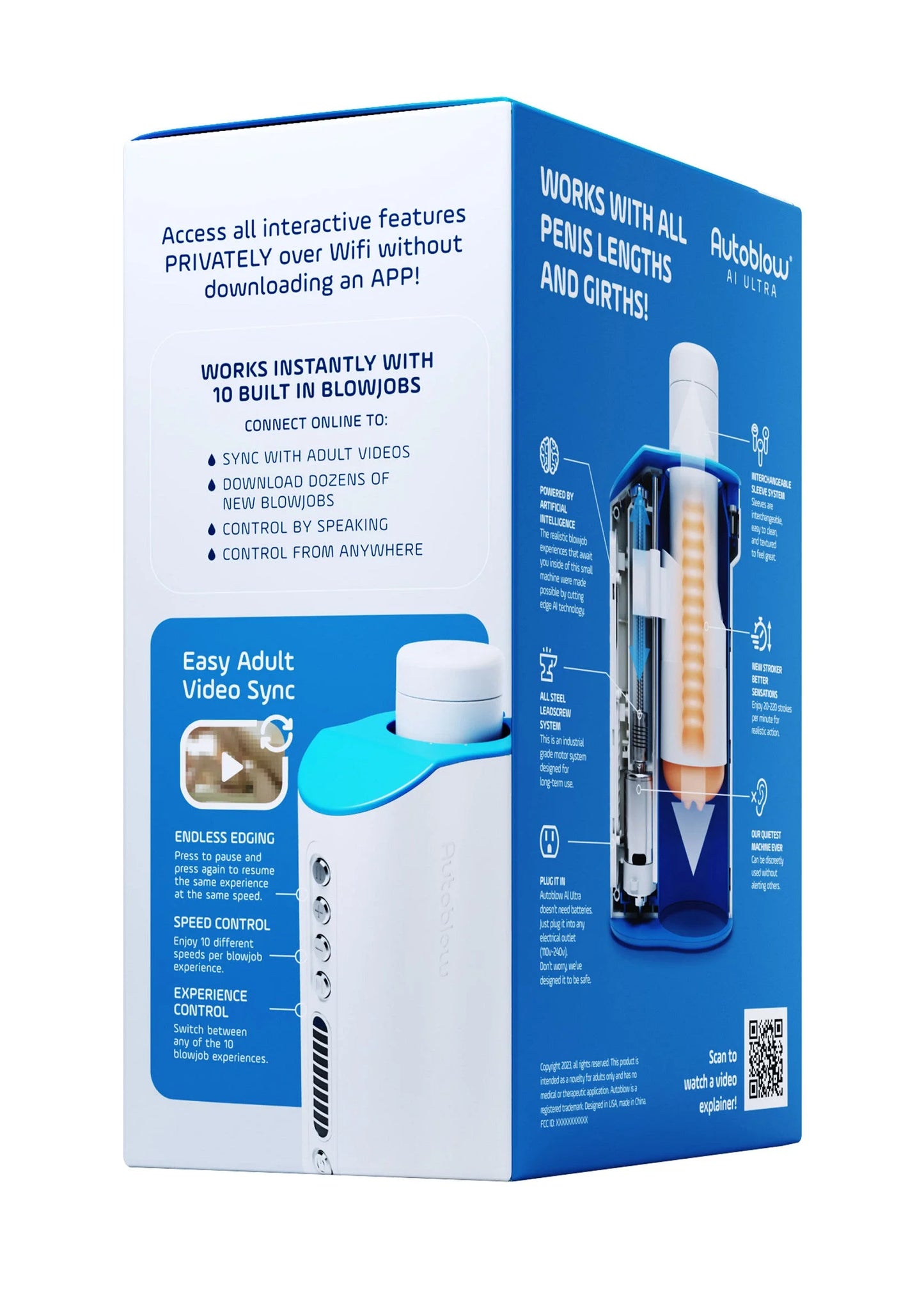 Beste vandaag nog: Autoblow AI Ultra (EU Plug) By Autoblow - bij Happytoys
