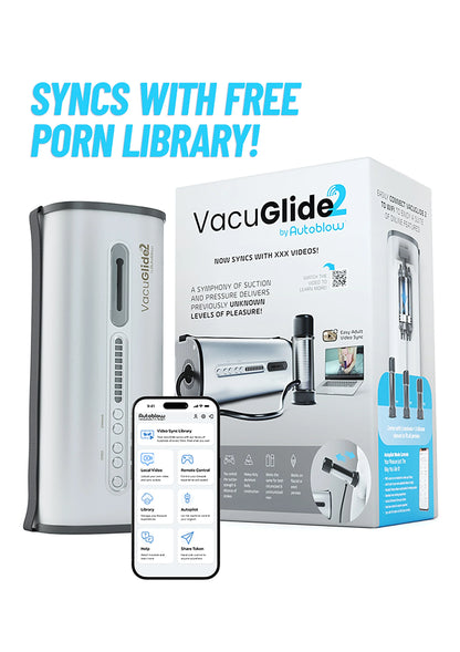 Beste vandaag nog: VacuGLIDE 2 Milking Machine Video Sync by Autoblow - bij Happytoys