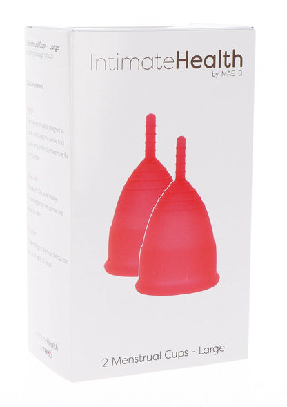 Bestel: Menstrual Cups Large - bij Happytoys: de erotische sex webshop | liever Happy dan Easy ⭐⭐⭐⭐⭐