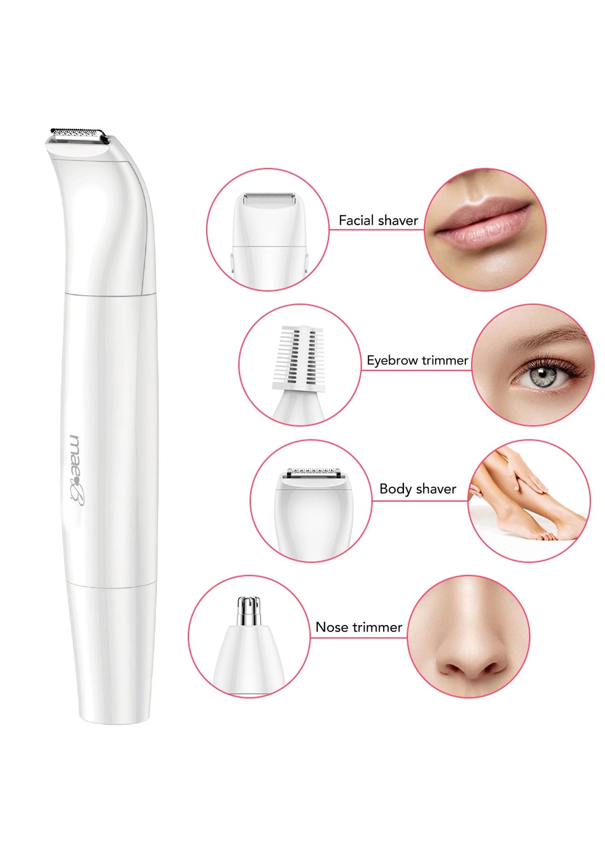 Beste vandaag nog: All - in - one Ladyshave - bij Happytoys Sexshop: online sex shop for Feeling Happy & Easy 😊