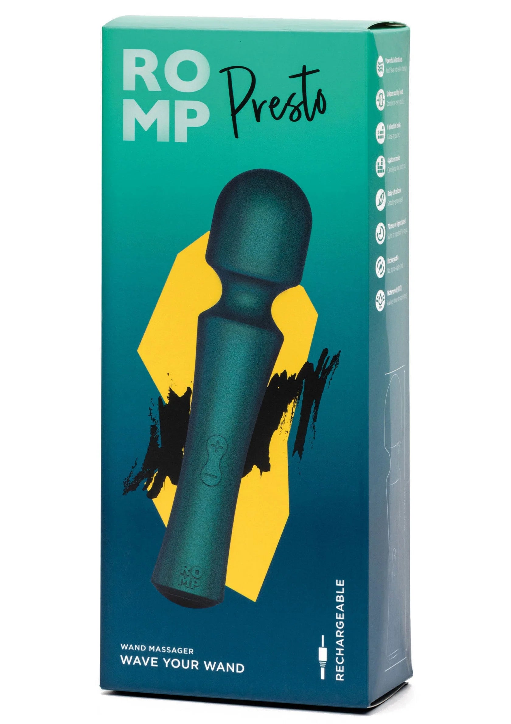 Beste vandaag nog: Presto Wand by Romp - bij Happytoys Sexshop: Toys for Feeling Happy & Easy 😊