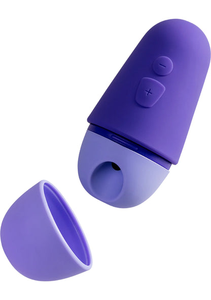 Beste vandaag nog: Free X airpressure vibrator by Romp - bij Happytoys Sexshop: Toys for Feeling Happy & Easy 😊 - Default Title - 10987 - PURPLE