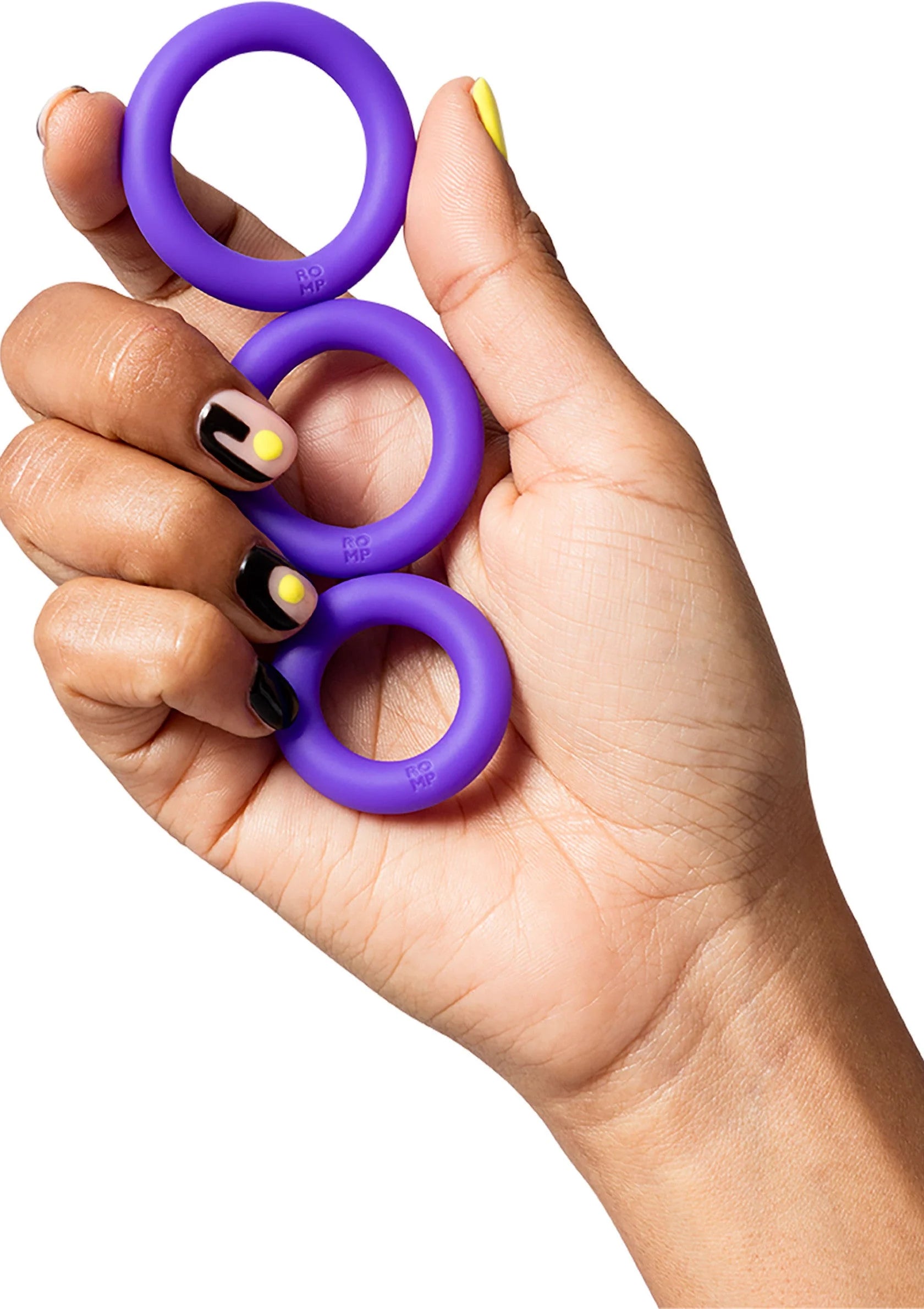 Beste vandaag nog: Remix Trio cockrings by Romp - bij Happytoys Sexshop: Toys for Feeling Happy & Easy 😊