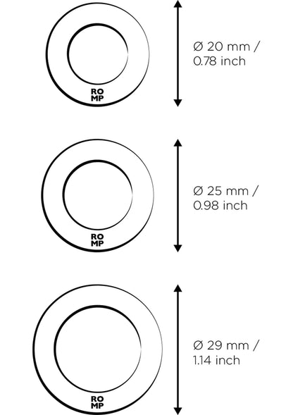 Beste vandaag nog: Remix Trio cockrings by Romp - bij Happytoys Sexshop: Toys for Feeling Happy & Easy 😊