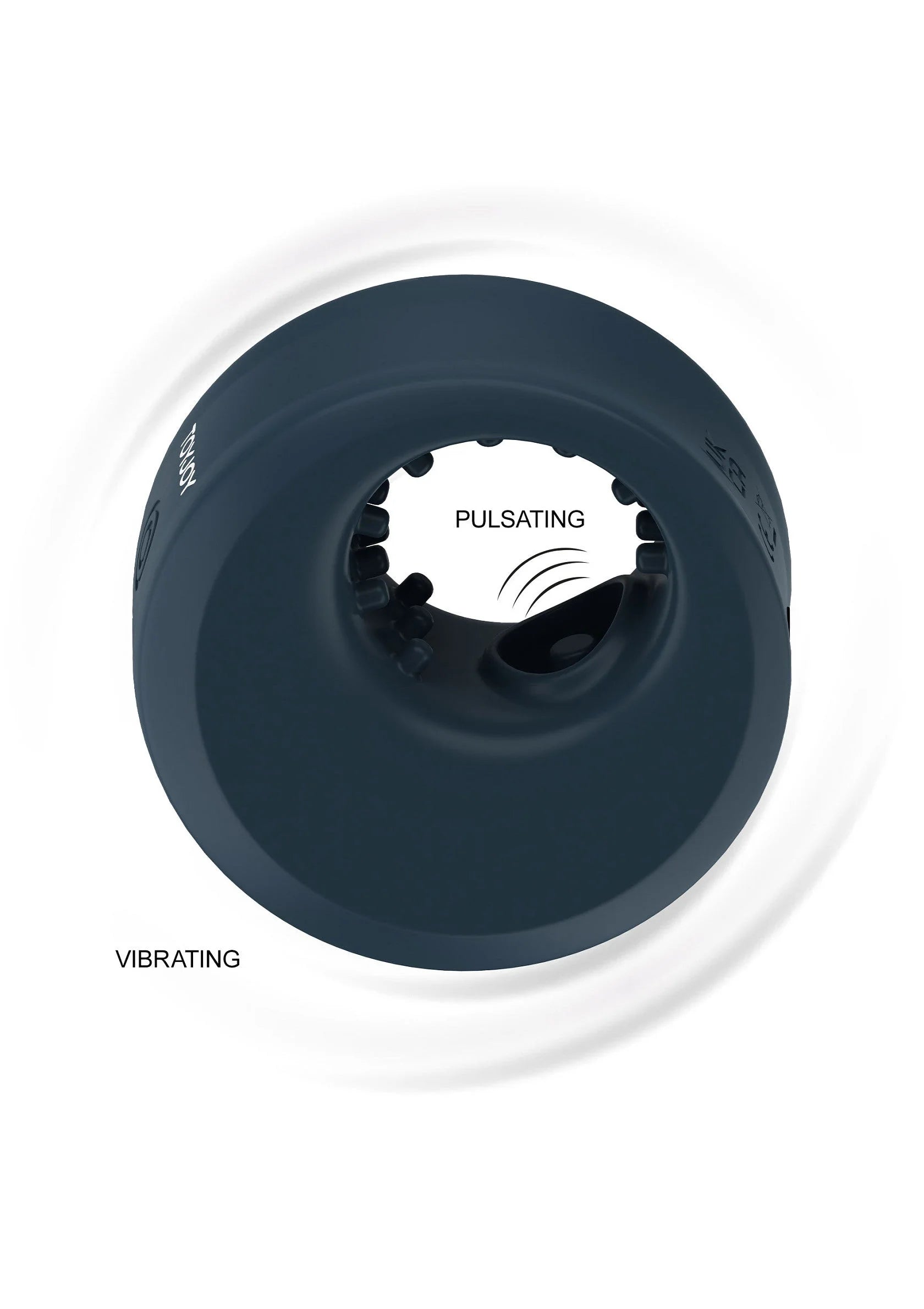Beste vandaag nog: Urban ZEPHYR - Pulsating Stroker & C - Ring by ToyJoy - bij Happytoys