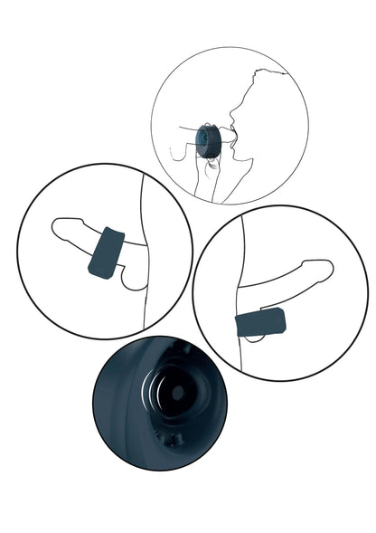 Beste vandaag nog: Urban ZEPHYR - Pulsating Stroker & C - Ring by ToyJoy - bij Happytoys