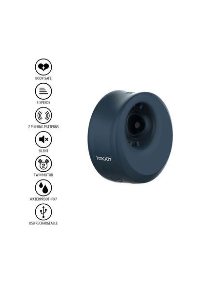 Beste vandaag nog: Urban ZEPHYR - Pulsating Stroker & C - Ring by ToyJoy - bij Happytoys