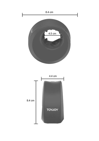 Beste vandaag nog: Urban ZEPHYR - Pulsating Stroker & C - Ring by ToyJoy - bij Happytoys