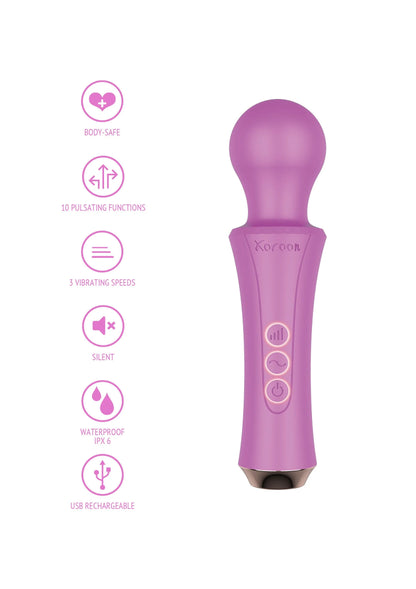 Beste vandaag nog: The Personal Wand Purple by Xocoon - bij Happytoys Sexshop: Toys for Feeling Happy & Easy 😊