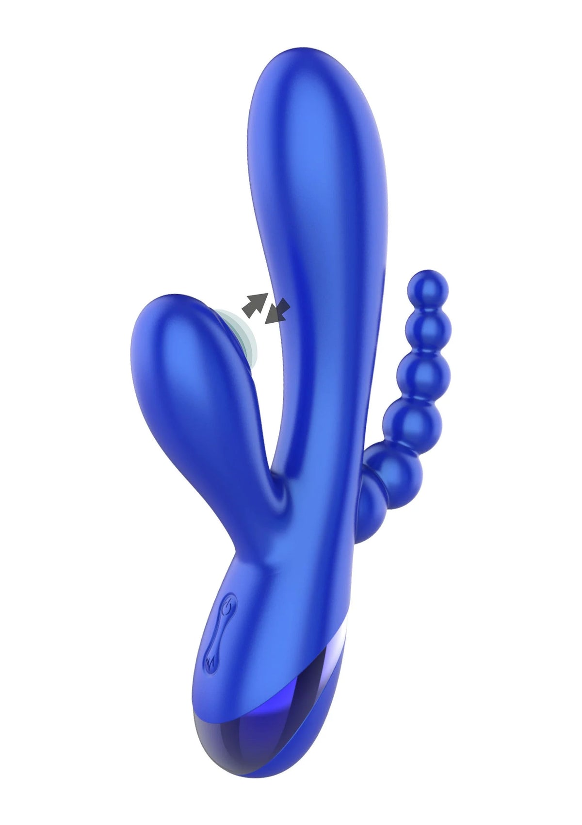 Beste vandaag nog: Triple Love Vibrator by Xocoon - bij Happytoys Sexshop: Toys for Feeling Happy & Easy 😊 - Default Title - 11124 - BLUE