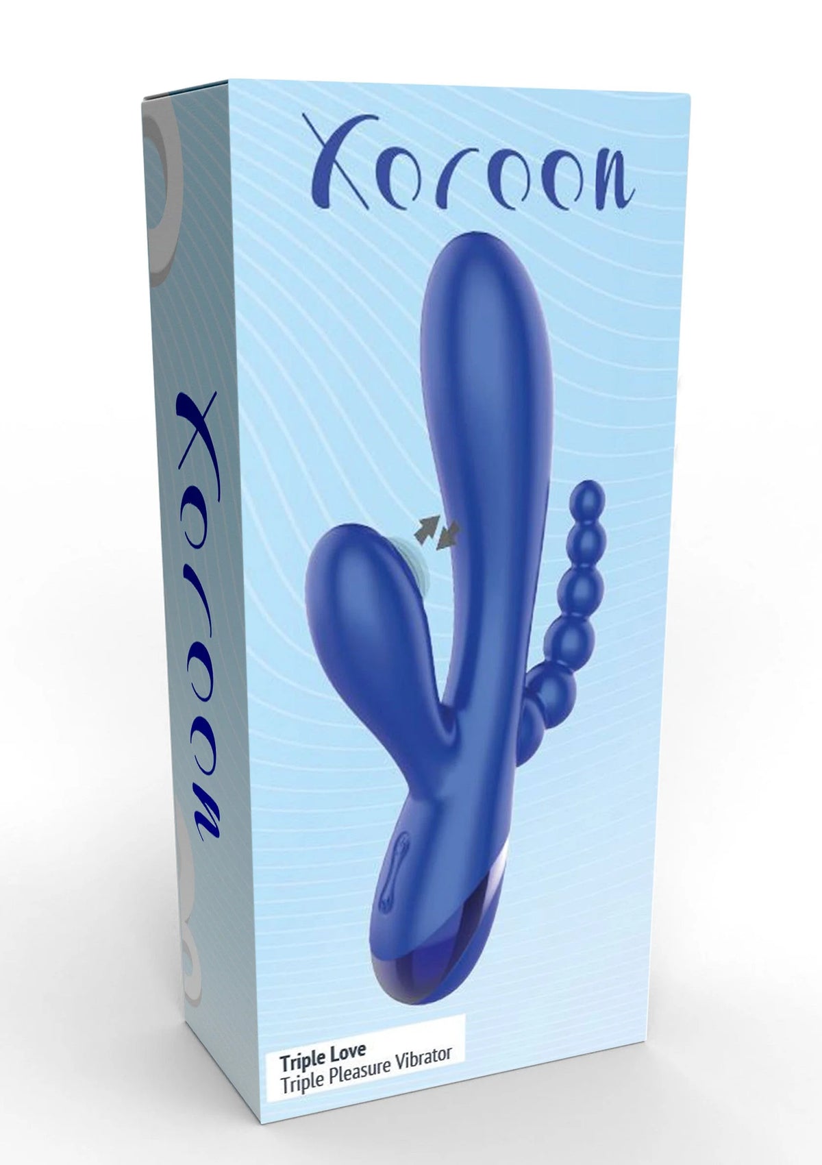 Beste vandaag nog: Triple Love Vibrator by Xocoon - bij Happytoys Sexshop: Toys for Feeling Happy & Easy 😊