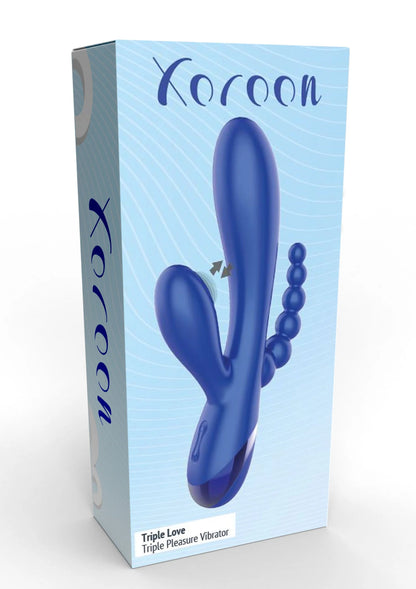 Beste vandaag nog: Triple Love Vibrator by Xocoon - bij Happytoys Sexshop: Toys for Feeling Happy & Easy 😊