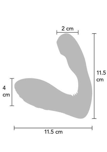 Beste vandaag nog: Alpha Arouser - Prostate Air Stimulator by Xocoon - bij Happytoys Sexshop: Toys for Feeling Happy & Easy 😊