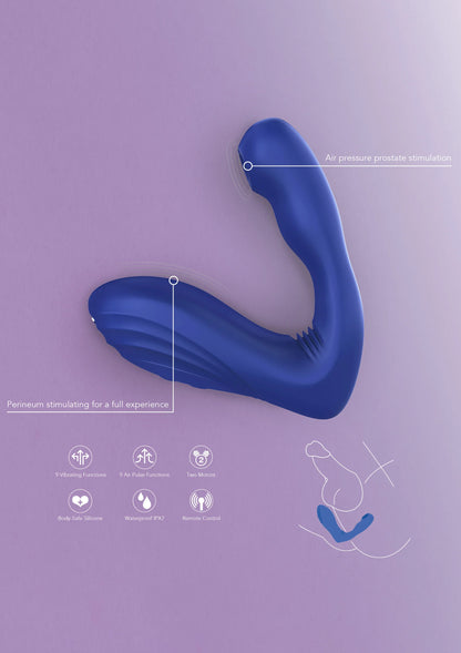 Beste vandaag nog: Alpha Arouser - Prostate Air Stimulator by Xocoon - bij Happytoys Sexshop: Toys for Feeling Happy & Easy 😊