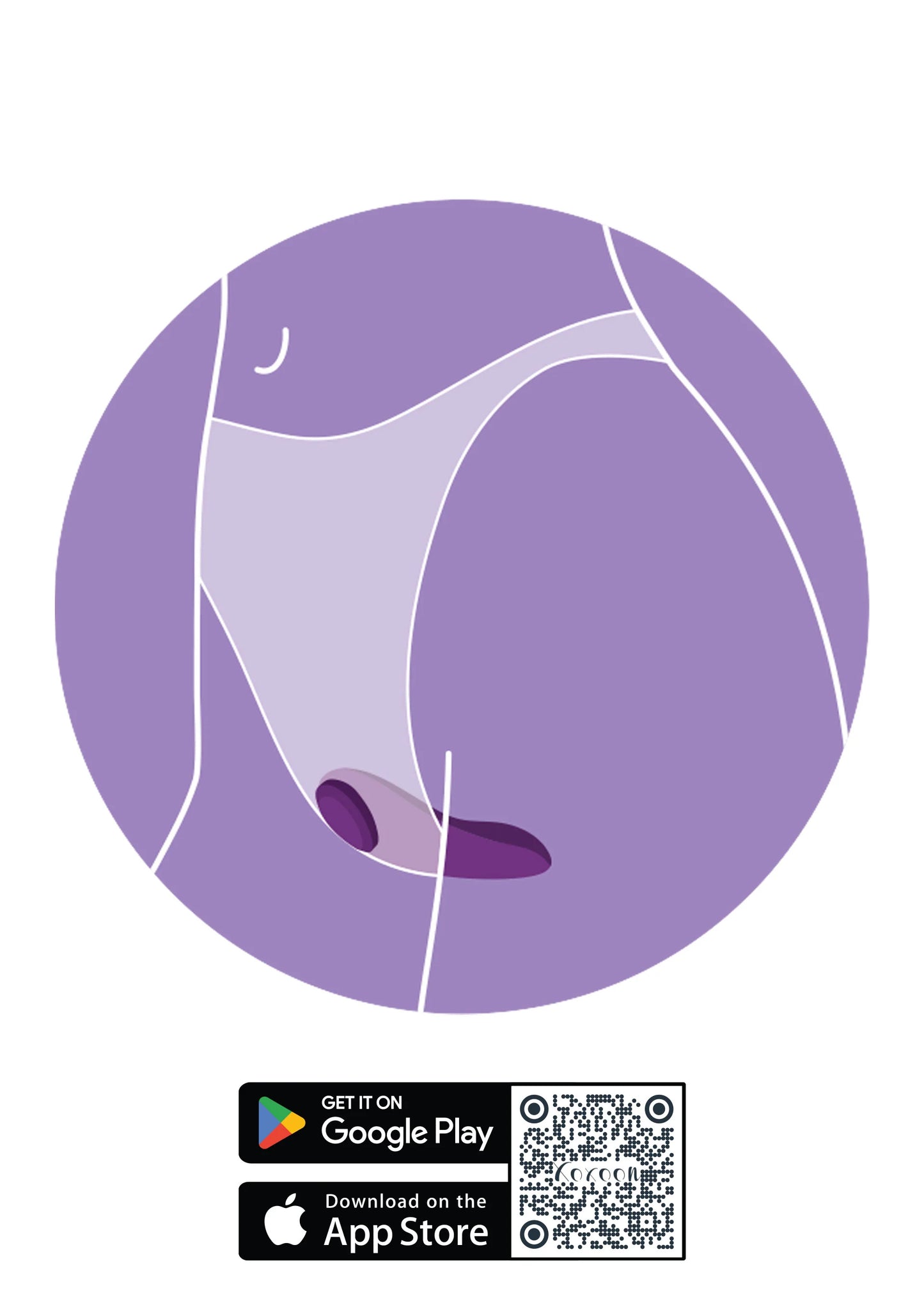 Beste vandaag nog: Date Night Panty Vibrator + App by Xocoon - bij Happytoys Sexshop: online sex shop for Feeling Happy & Easy 😊