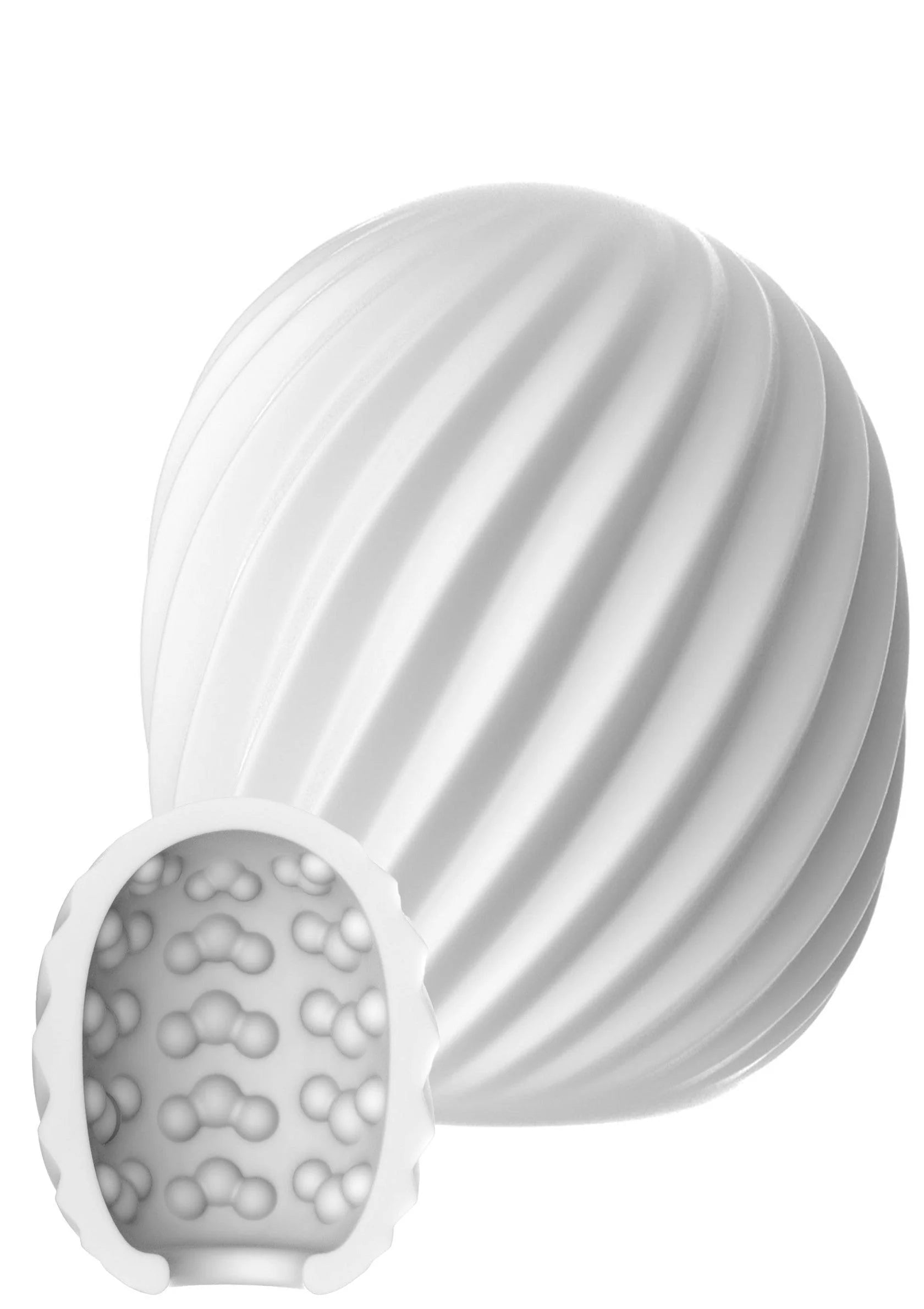Bestel: Spiral Magic Feel Stroker Small - bij Happytoys: de erotische sex webshop | liever Happy dan Easy ⭐⭐⭐⭐⭐ - Default Title - 11300 - WHITE