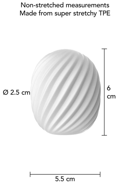 Bestel: Spiral Magic Feel Stroker Small - bij Happytoys: de erotische sex webshop | liever Happy dan Easy ⭐⭐⭐⭐⭐
