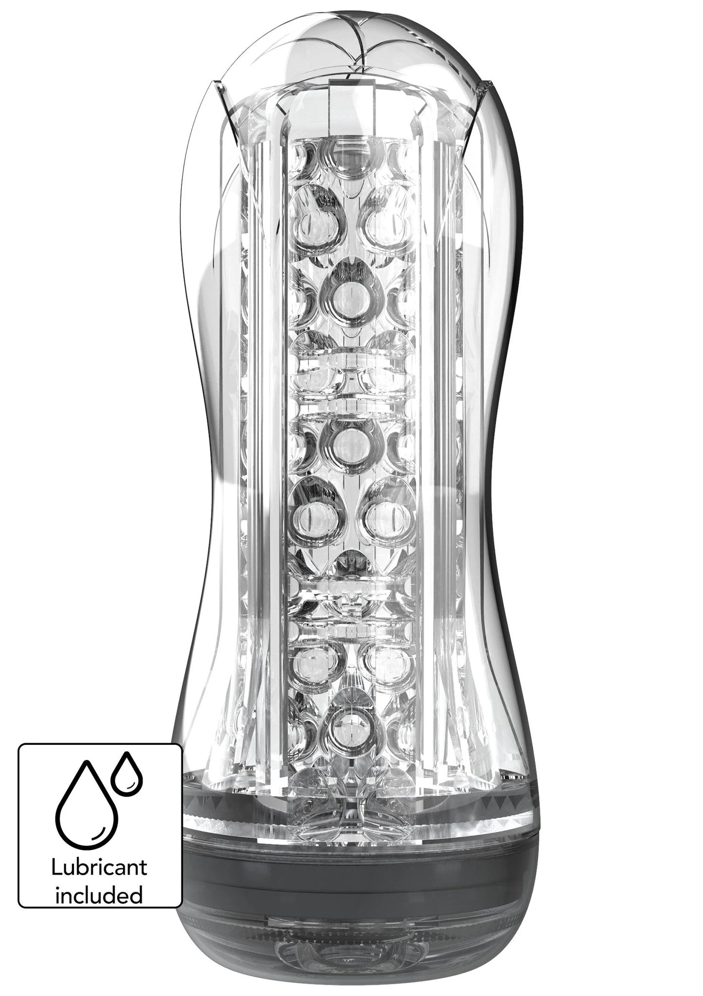 Beste vandaag nog: Big Clear Blast Vacuum Stroker by ToyJoy - bij Happytoys Sexshop: Toys for Feeling Happy & Easy 😊 - Default Title - 11314 - CLEAR