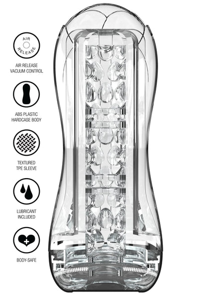 Beste vandaag nog: Big Clear Blast Vacuum Stroker by ToyJoy - bij Happytoys Sexshop: Toys for Feeling Happy & Easy 😊