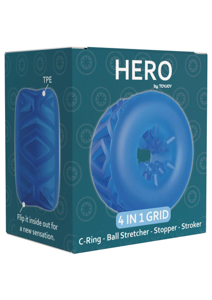 Beste vandaag nog: 4 - in - 1 Grid Ring by ToyJoy - bij Happytoys Sexshop: online sex shop for Feeling Happy & Easy 😊
