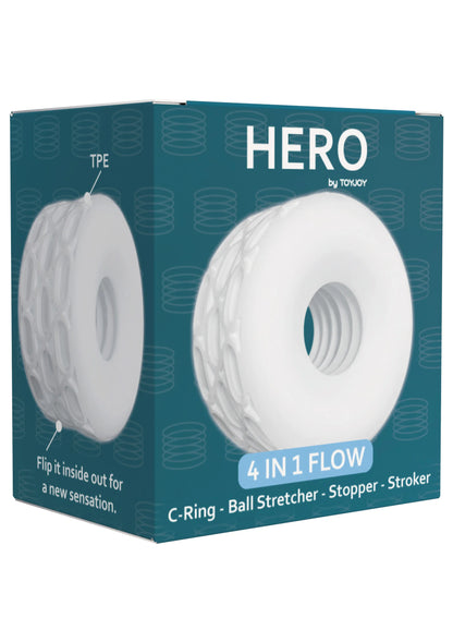 Beste vandaag nog: 4 - in - 1 Flow Ring by ToyJoy - bij Happytoys Sexshop: online sex shop for Feeling Happy & Easy 😊