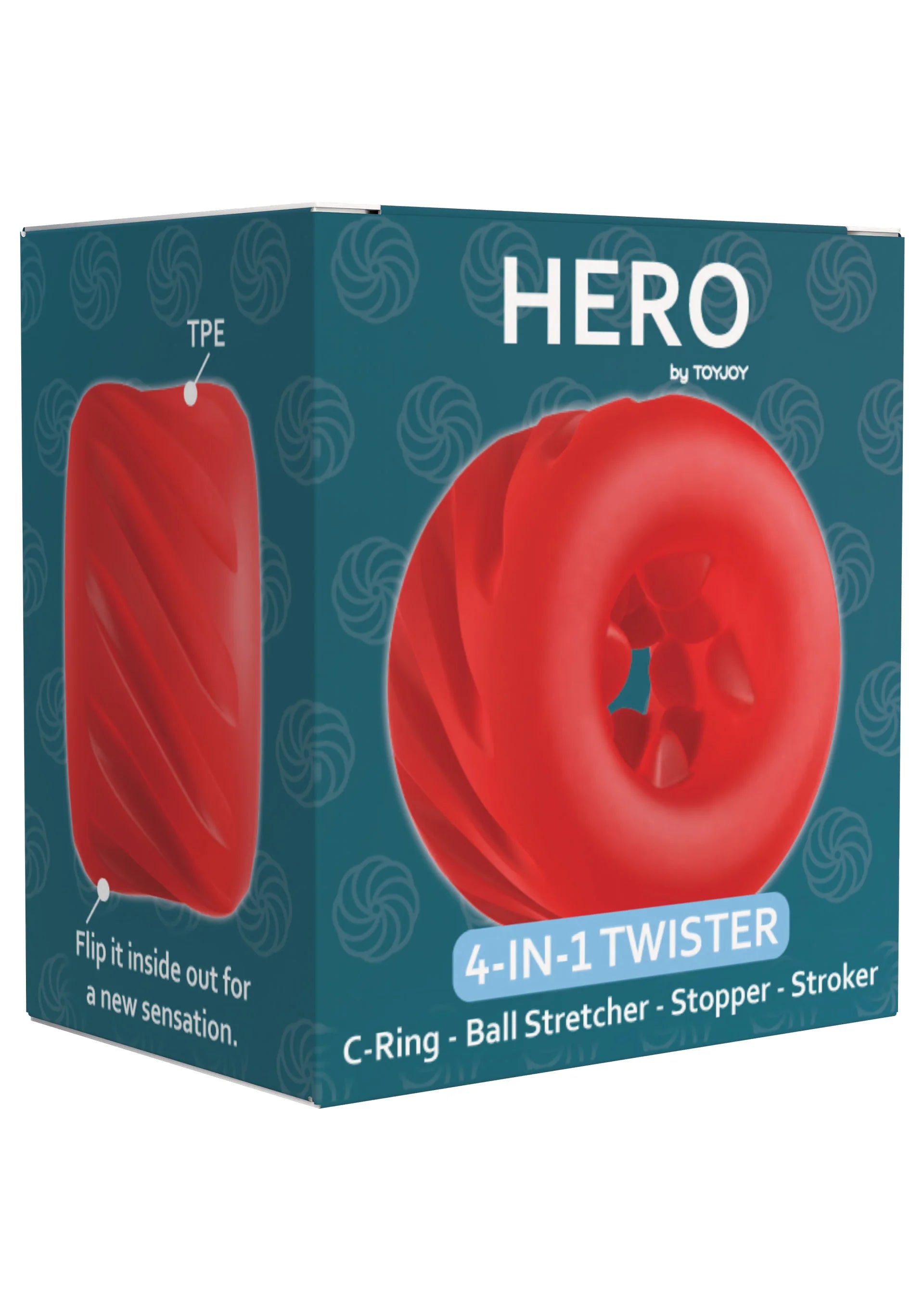 Beste vandaag nog: 4 - in - 1 Twister Ring by ToyJoy - bij Happytoys Sexshop: online sex shop for Feeling Happy & Easy 😊