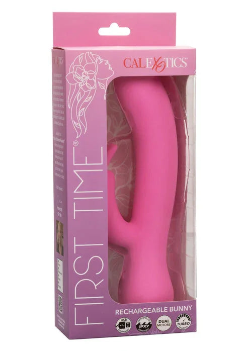 Rechargeable Bunny by CalExotics - Happytoys Sexshop: online sex shop for Feeling Happy & Easy 😊 - Discreet geleverd