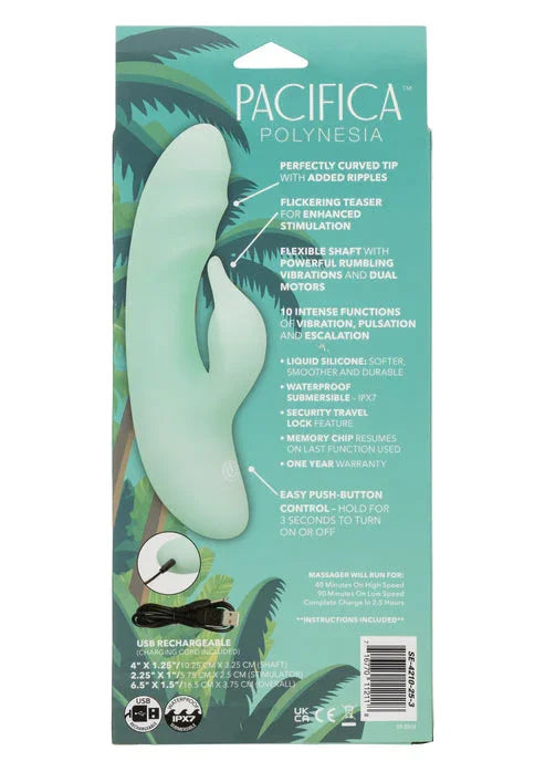 Polynesia Vibrator by CalExotics - Happytoys Sexshop: online sex shop for Feeling Happy & Easy 😊 - Discreet geleverd