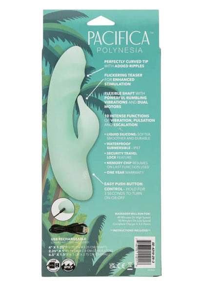 Polynesia Vibrator by CalExotics - Happytoys Sexshop: online sex shop for Feeling Happy & Easy 😊 - Discreet geleverd