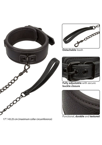 Bestel: Nocturnal Collar & Leash by CalExotics Nocturnal - bij Happytoys: de erotische sex webshop | liever Happy dan Easy ⭐⭐⭐⭐⭐