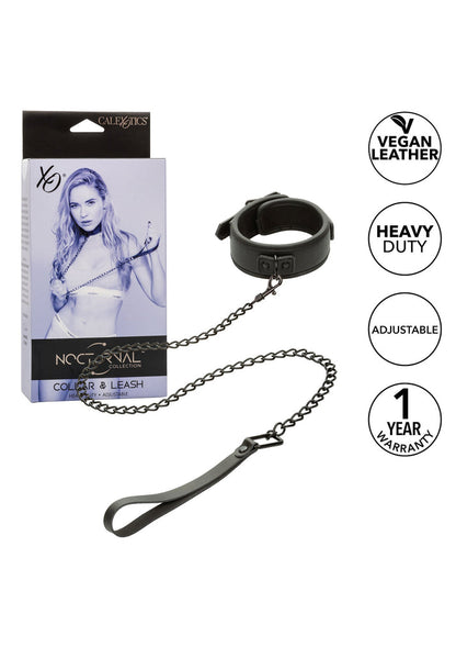 Bestel: Nocturnal Collar & Leash by CalExotics Nocturnal - bij Happytoys: de erotische sex webshop | liever Happy dan Easy ⭐⭐⭐⭐⭐