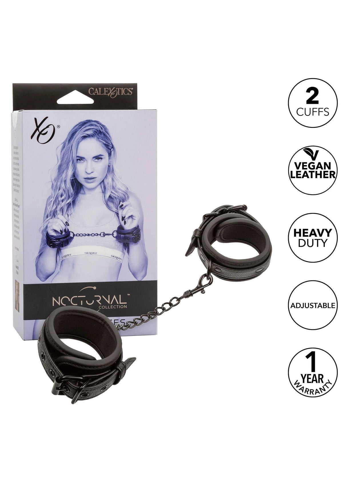 Beste vandaag nog: Nocturnal Wrist Cuffs by CalExotics - bij Happytoys Sexshop: Toys for Feeling Happy & Easy 😊