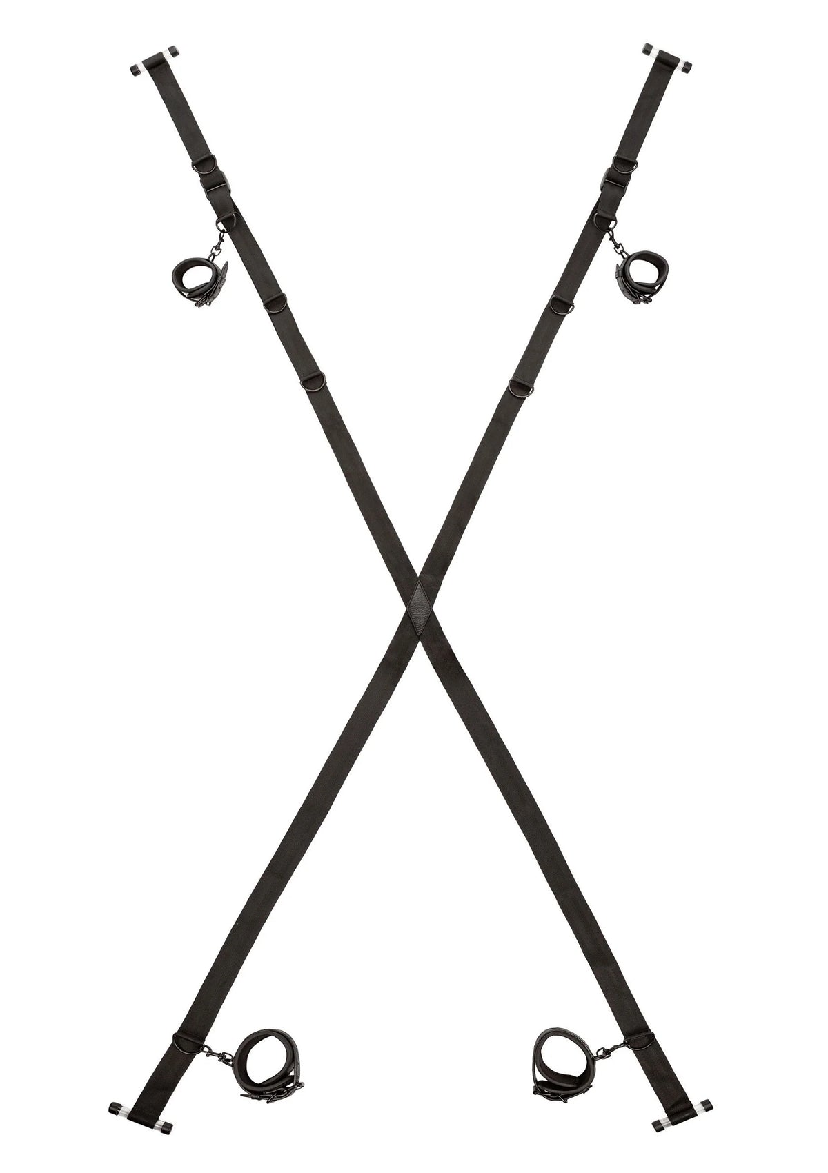Beste vandaag nog: Nocturnal Over The Door Cross by CalExotics - bij Happytoys Sexshop: Toys for Feeling Happy & Easy 😊 - Default Title - 11941 - BLACK
