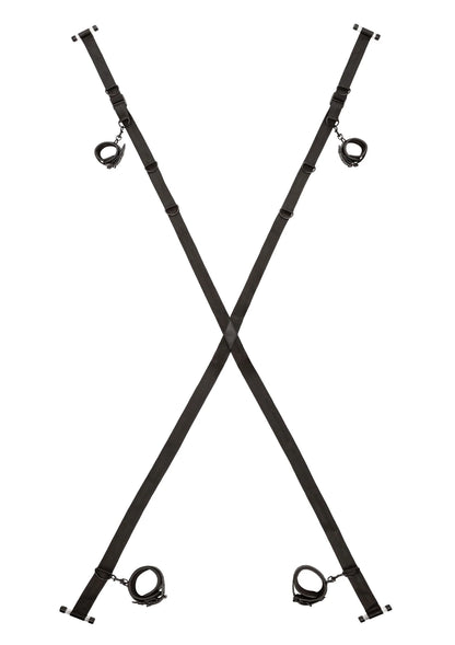 Beste vandaag nog: Nocturnal Over The Door Cross by CalExotics - bij Happytoys Sexshop: Toys for Feeling Happy & Easy 😊 - Default Title - 11941 - BLACK