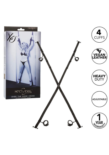 Beste vandaag nog: Nocturnal Over The Door Cross by CalExotics - bij Happytoys Sexshop: Toys for Feeling Happy & Easy 😊