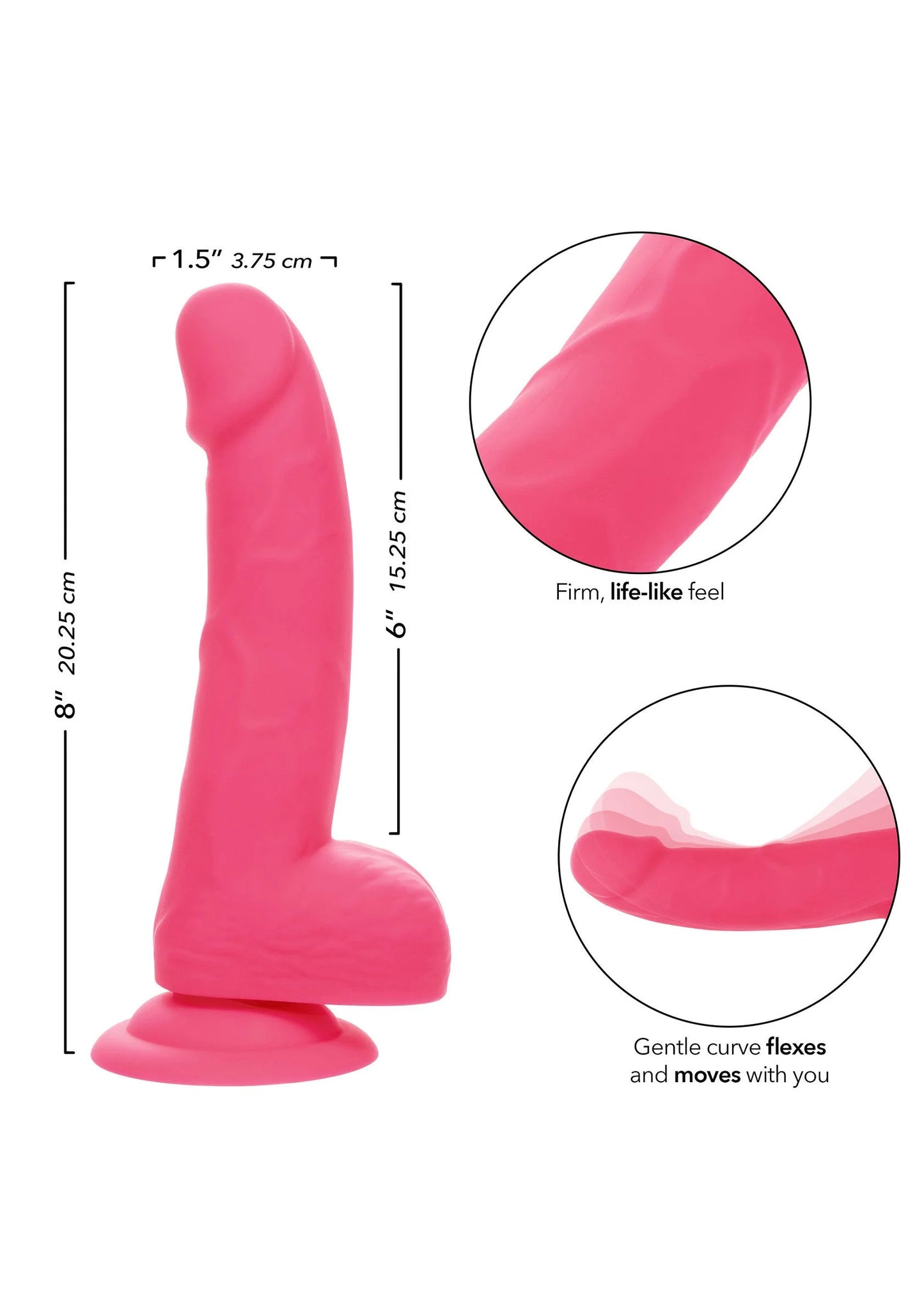 Beste vandaag nog: Neon Silicone Studs 6 inch by CalExotics - bij Happytoys Sexshop: online sex shop for Feeling Happy & Easy 😊