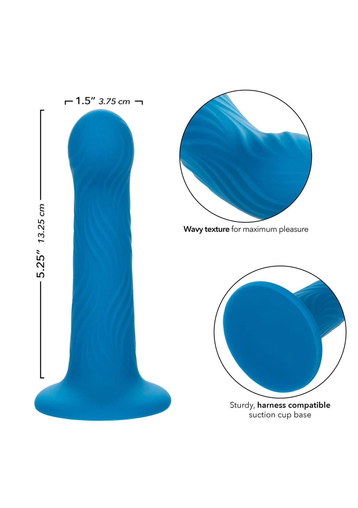 Beste vandaag nog: Wave Rider Ripple by CalExotics - bij Happytoys Sexshop: Toys for Feeling Happy & Easy 😊