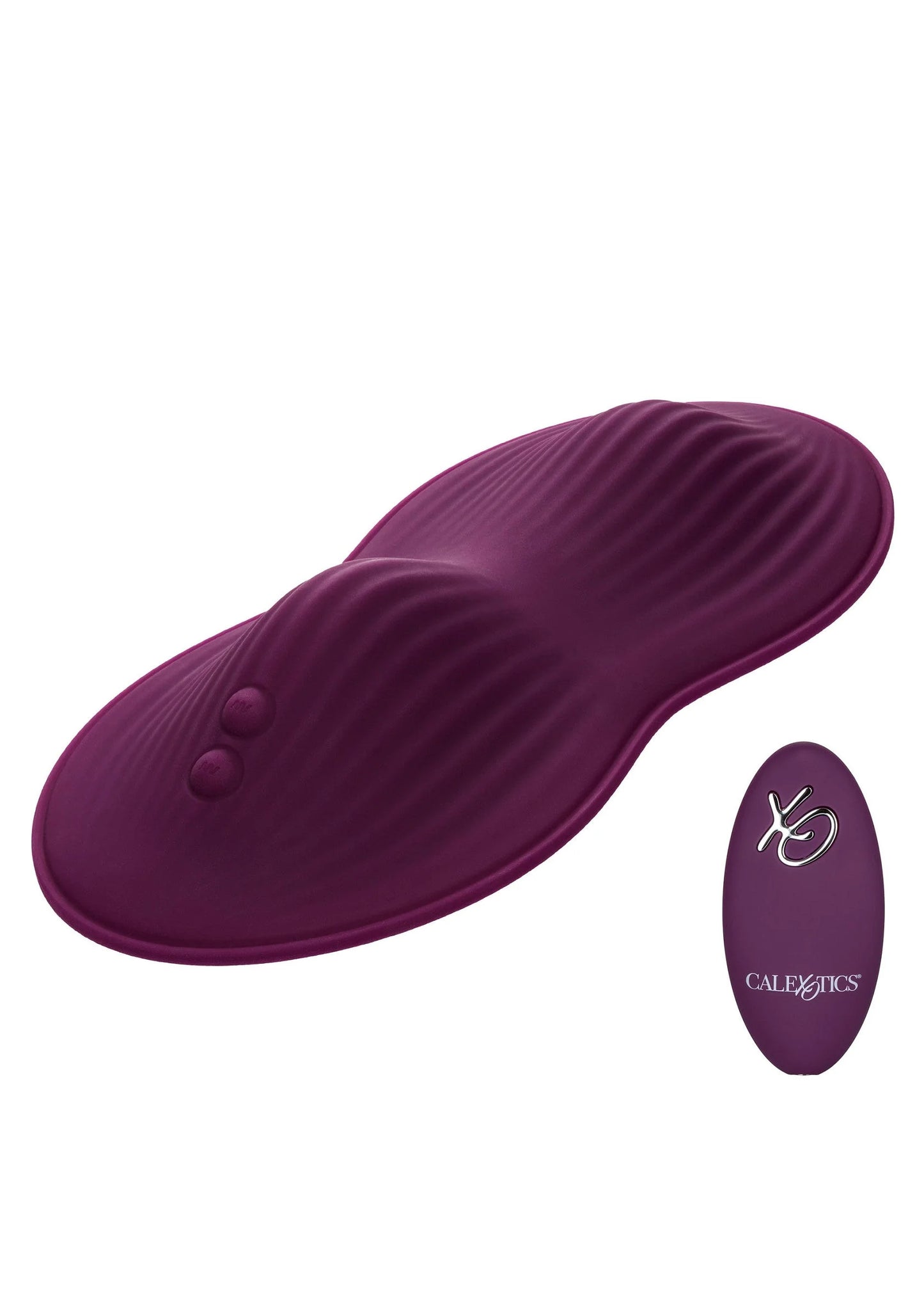 Beste vandaag nog: Remote Control Dual Rider sit on vibrator by CalExotics - bij Happytoys - Default Title - 12006 - PURPLE