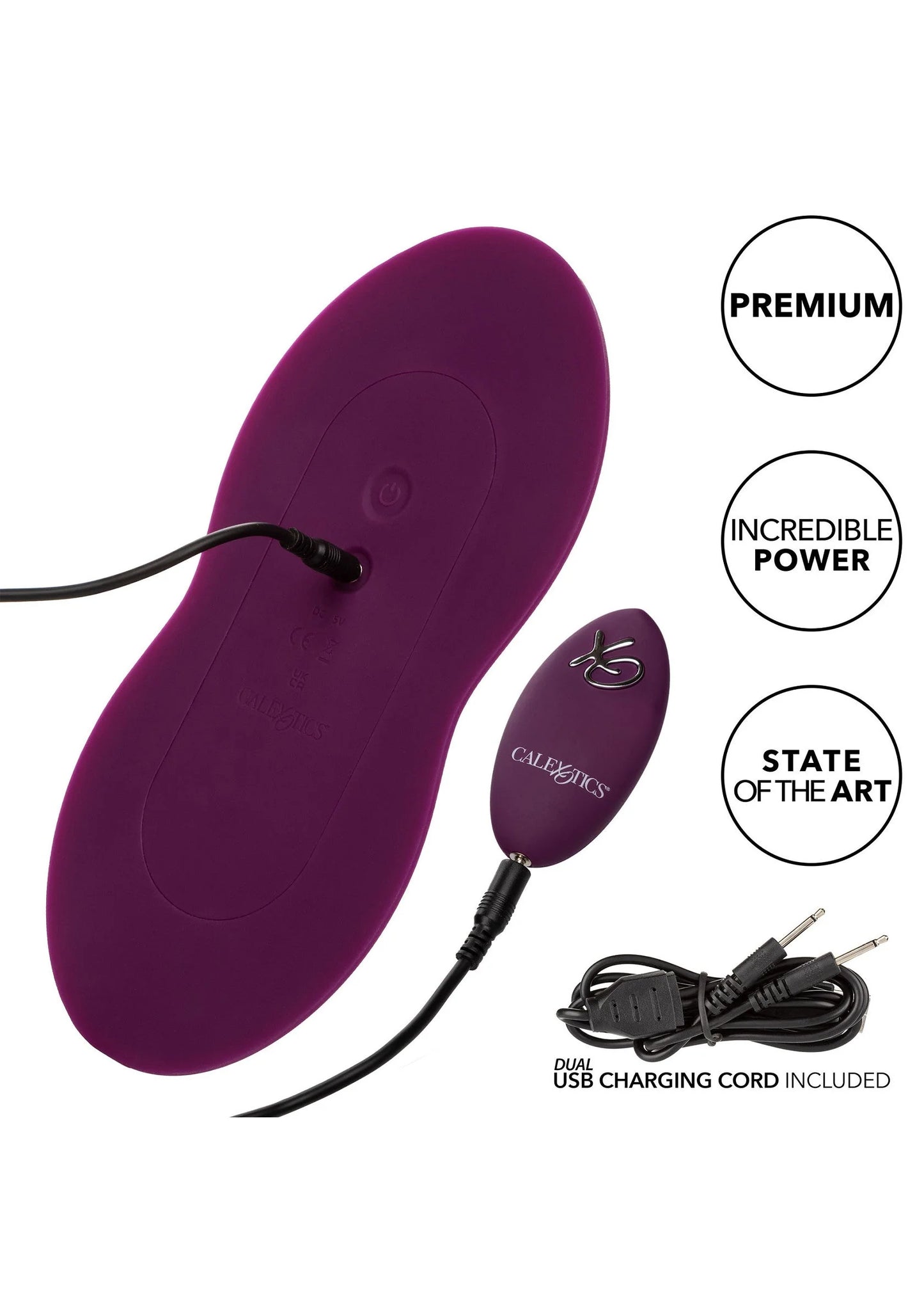 Beste vandaag nog: Remote Control Dual Rider sit on vibrator by CalExotics - bij Happytoys