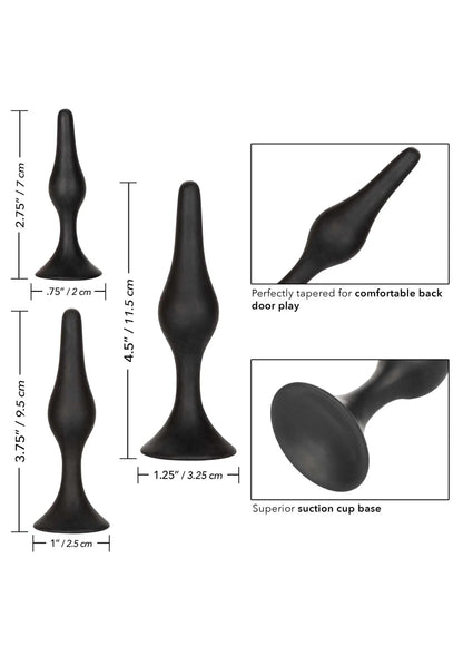 Beste vandaag nog: Silicone Anal Starter Kit by CalExotics - bij Happytoys