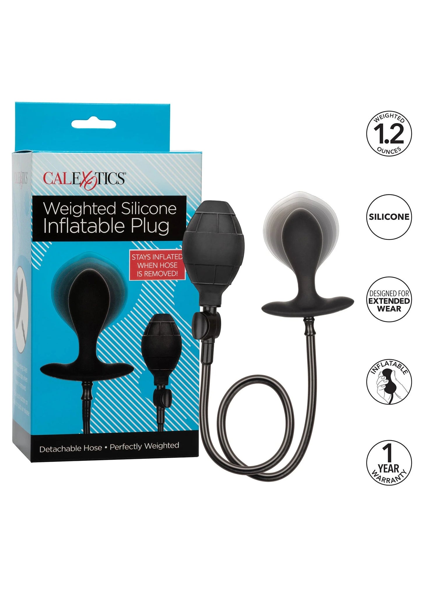 Bestel: Silicone Inflatable Plug - bij Happytoys: de erotische sex webshop | liever Happy dan Easy ⭐⭐⭐⭐⭐