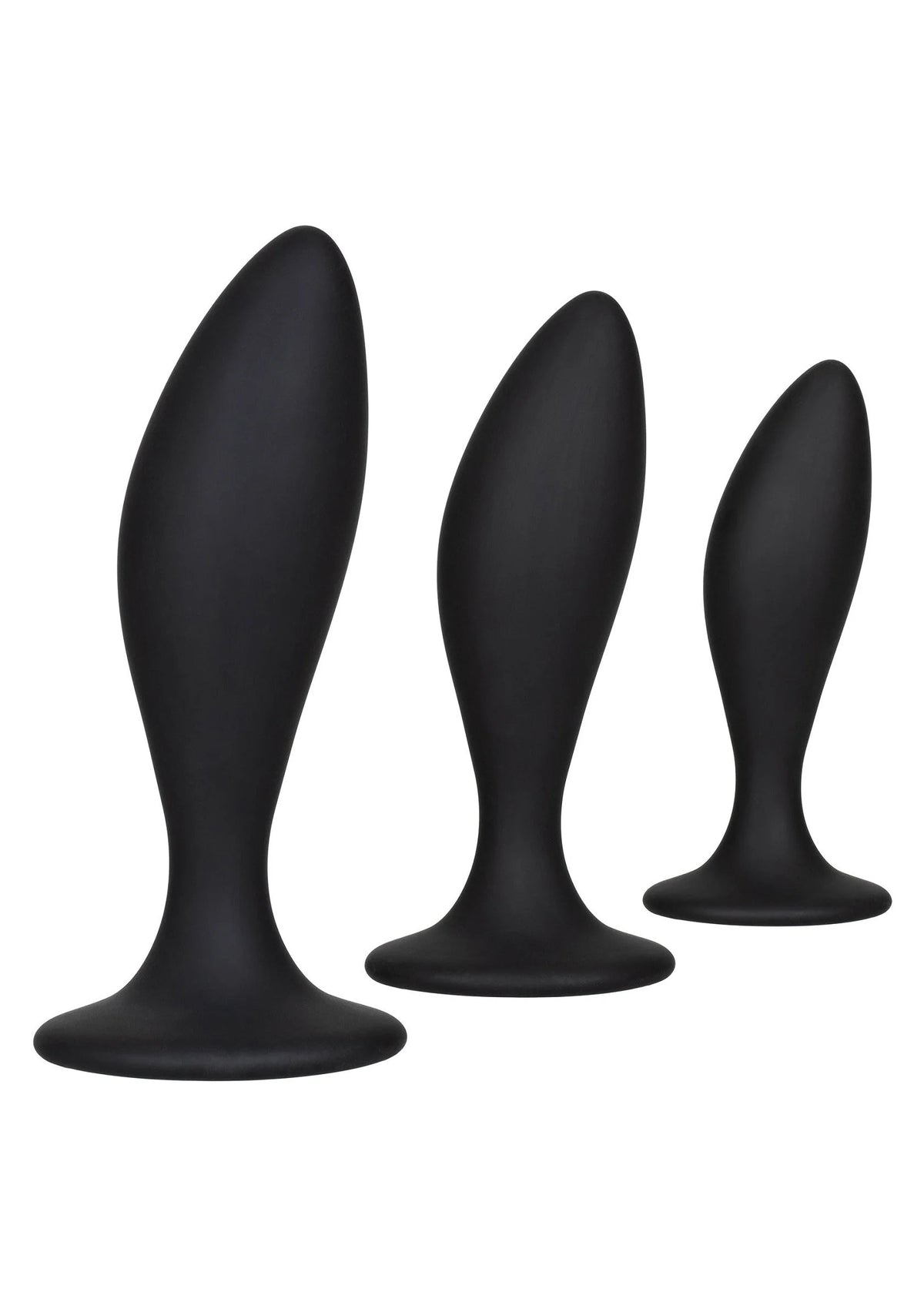 Beste vandaag nog: Silicone Anal Curve Kit by CalExotics - bij Happytoys - Default Title - 12035 - BLACK